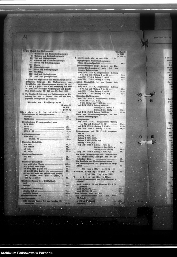 Obraz 17 z jednostki "Eisen- und Metallwirtschaft, sowie Preisbildung der Metallerzeugnisse"