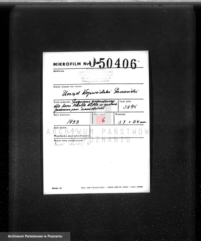 Obraz 11 z jednostki "Program gospodarczy dla lasu Adolfa Witta w gminie Jasionna powiat szamotulski"