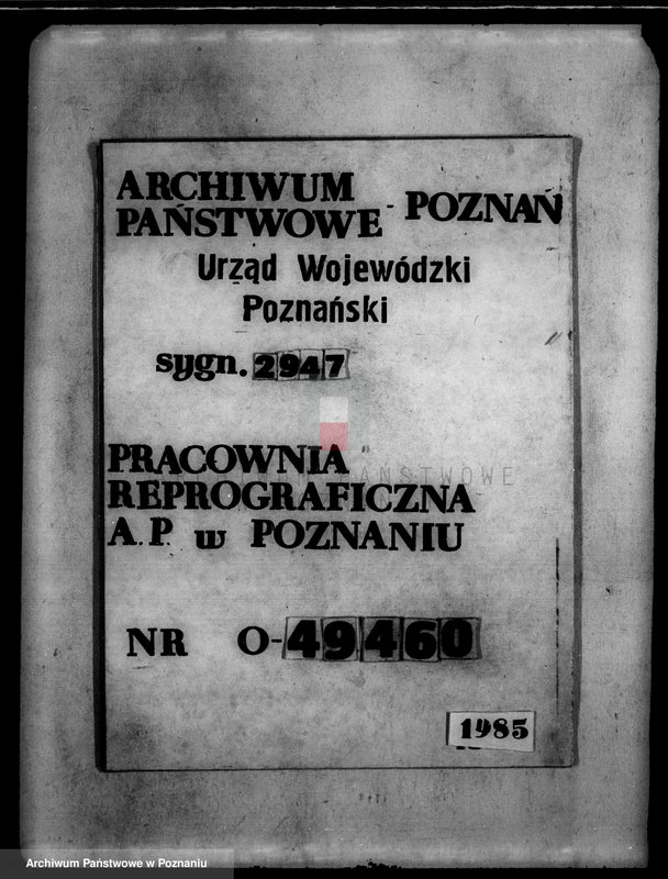 Obraz 1 z jednostki "Majątek Falmierowo powiatu wyrzyskiego przymusowy wykup Hans Ramm"