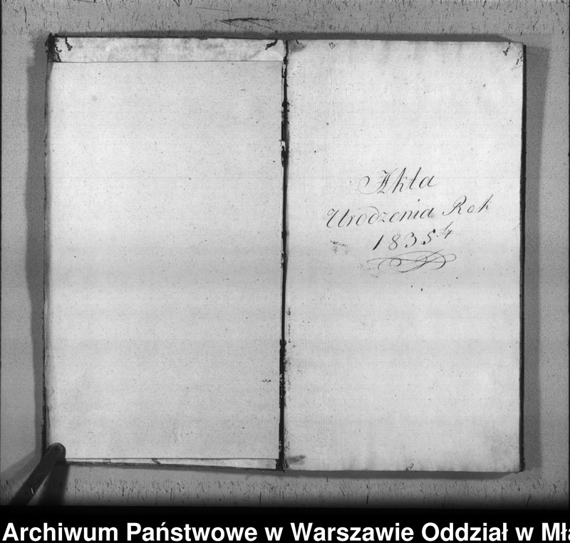 Obraz z jednostki "Akta urodzin, małżeństw i zgonów"