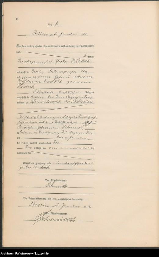 image.from.unit.number "Sterbe-Register (Neben-Register) Band I"