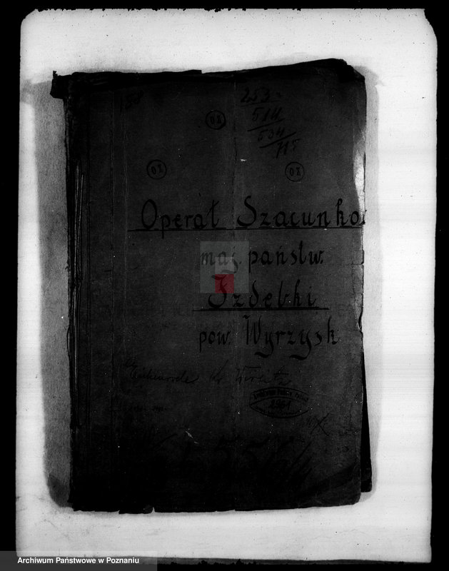 Obraz 4 z jednostki "Operat szacunkowy majątku państwowego Izdebki powiatu wyrzyskiego"