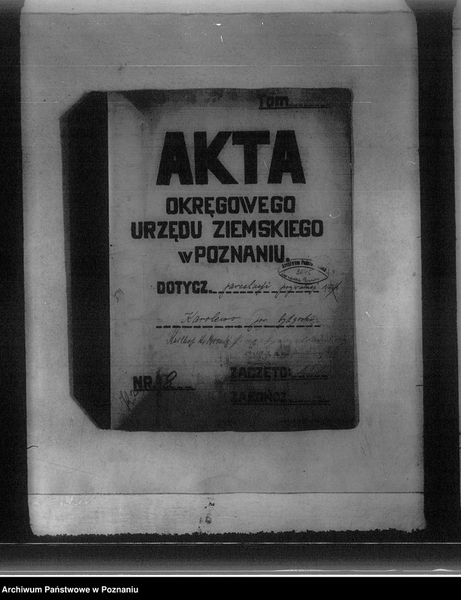 Obraz 4 z jednostki "Parcelacja prywatna majętności Karolewo powiat bydgoski"