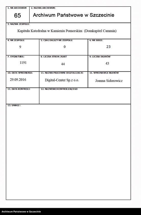 image.from.unit.number "Georg Rhede zu Schwanteshagen [Świętoszewo] contra Laffrenz Lichtenow daselbst wegen des Dorfes Kantreck [Łoźnica]."