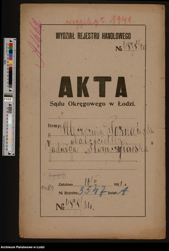 Obraz 2 z jednostki "Jadwiga Słomczykowska - Mleczarnia Poznańska"