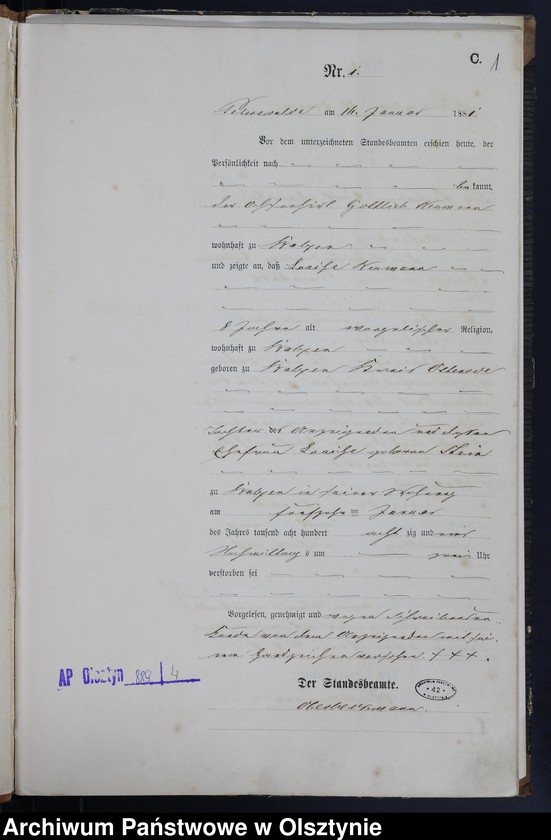 image.from.unit.number "Sterbe-Haupt-Register Nr 1 - 33"