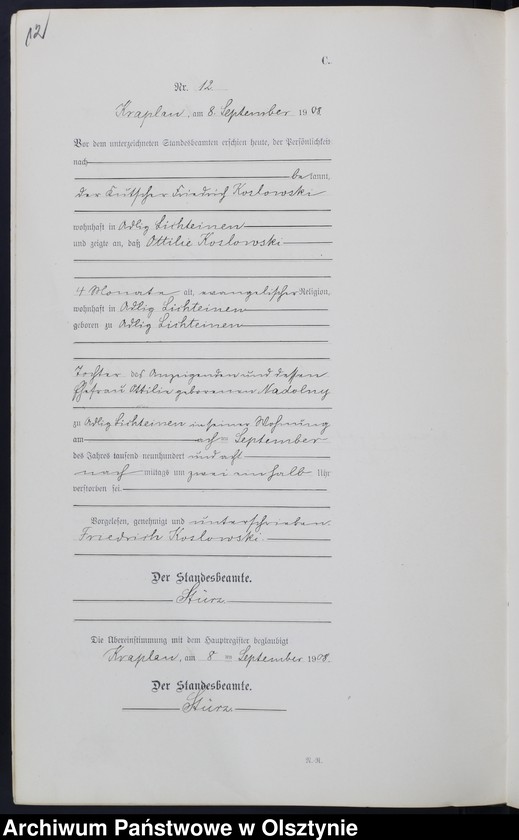 image.from.unit.number "Sterbe-Neben-Register Nr-1-21"