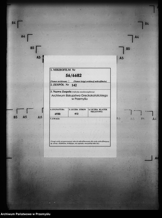 image.from.unit.number "[Kopie ksiąg metrykalnych parafii Regetów Wyżny z filiami Regetów Niżny, Skwirtne (dekanat Gorlice)]"