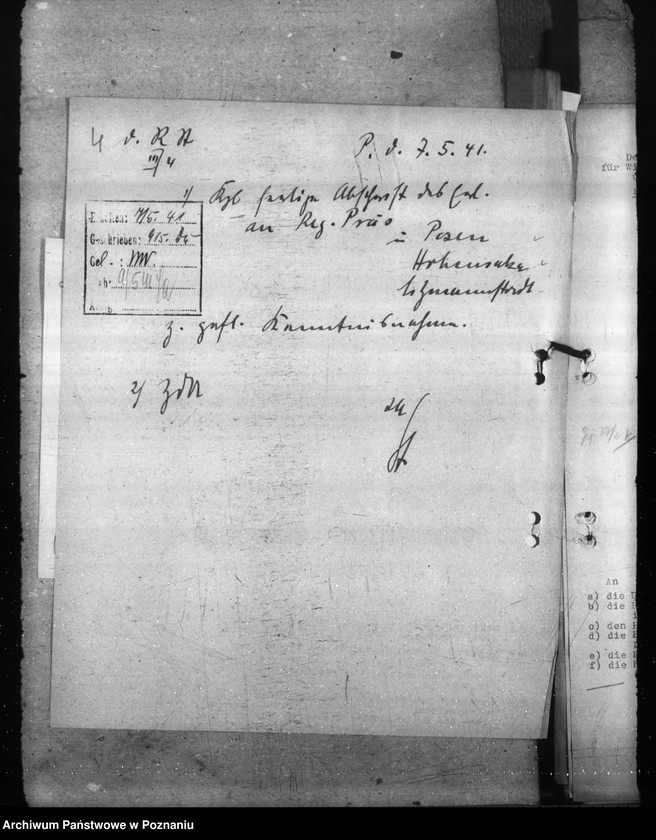 Obraz 8 z jednostki "Blinden- und Gehörlosen- Unterricht. Hilfsschulen. Hebammenvorschule"