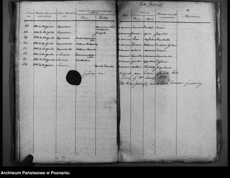 Obraz 18 z jednostki "Duplicatum baptisatorum, copulatorum, mortuorum"