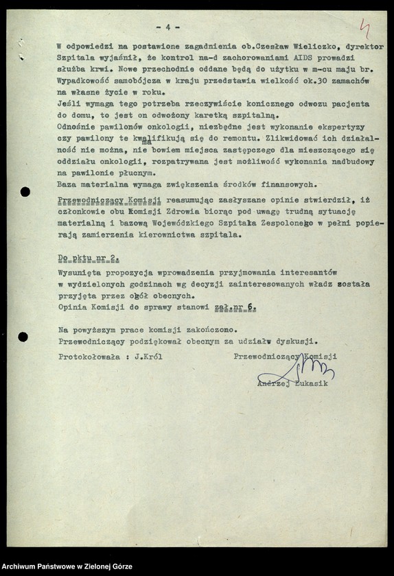 image.from.unit.number "Protokóły z posiedzeń Komisji Zdrowia i Spraw Socjalnych"