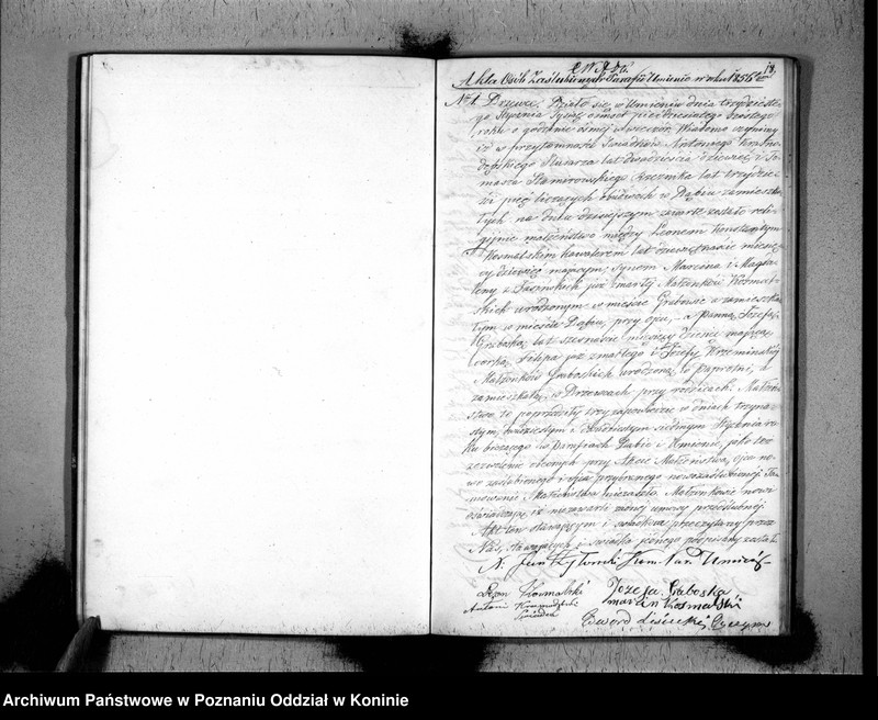 Obraz 11 z jednostki "Duplikat urodzonych, zaślubionych, zmarłych"