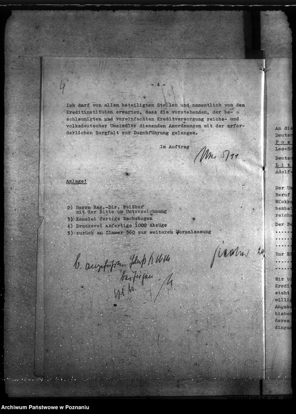 Obraz 8 z jednostki "Kredyty dla przesiedleńców z Rzeszy i miejscowych Niemców"