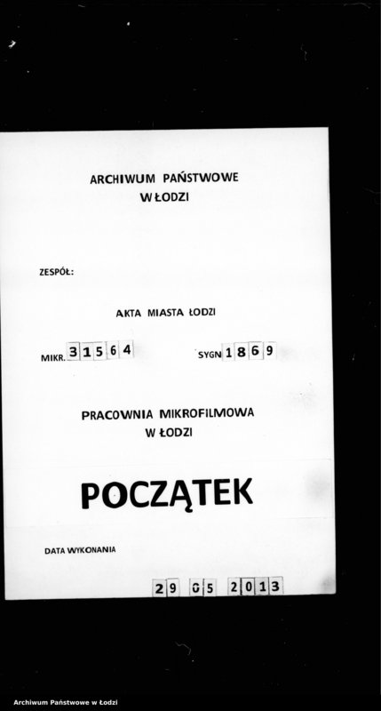 Obraz 1 z jednostki "Akta w przedmiocie dowodów do wyłączeń"