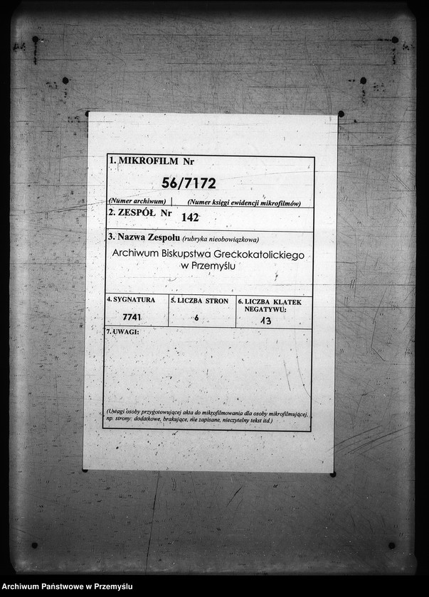 Obraz 11 z jednostki "[Kopie ksiąg metrykalnych parafii Międzybród (dekanat Sanok)]"