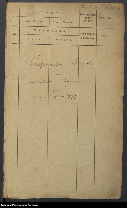 Obraz 4 z jednostki "Konfirmatenregister"