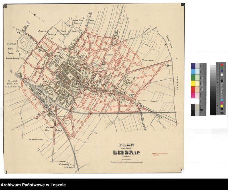Obraz 13 z kolekcji "Jak zmieniało się Leszno? Plany miasta Leszna w zasobie Archiwum111"