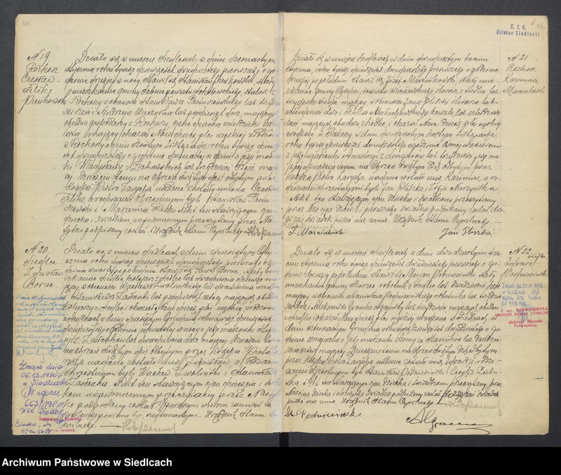 Obraz 9 z jednostki "Akty urodzeń, małżeństw, zgonów"