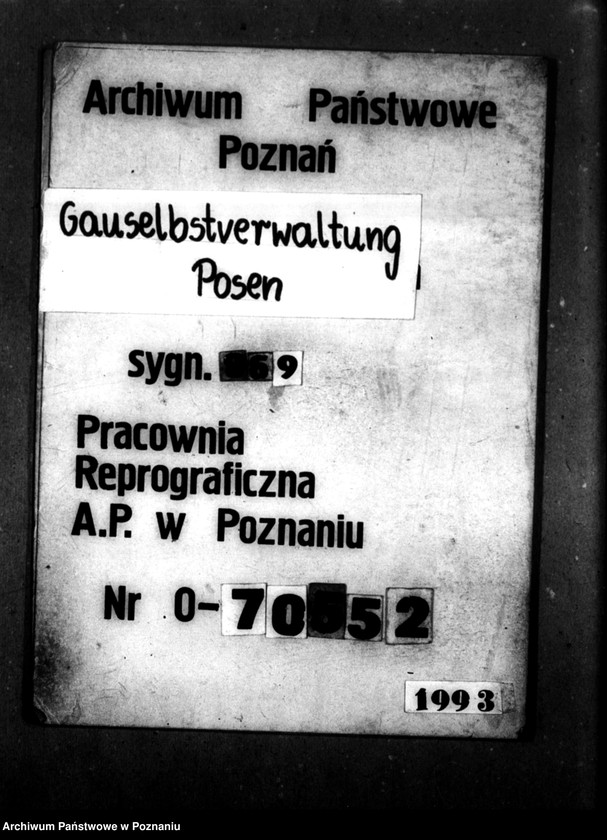 Obraz 1 z jednostki "Schriftwechsel mit anderen. [Korespondencja z innymi zakładami opiekuńczymi]."