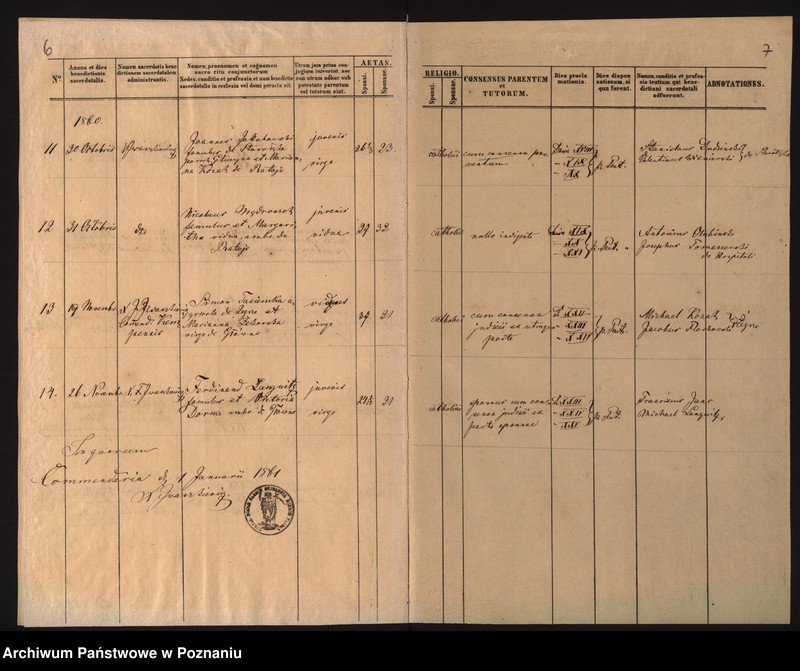 Obraz 5 z jednostki "Księga małżeństw"