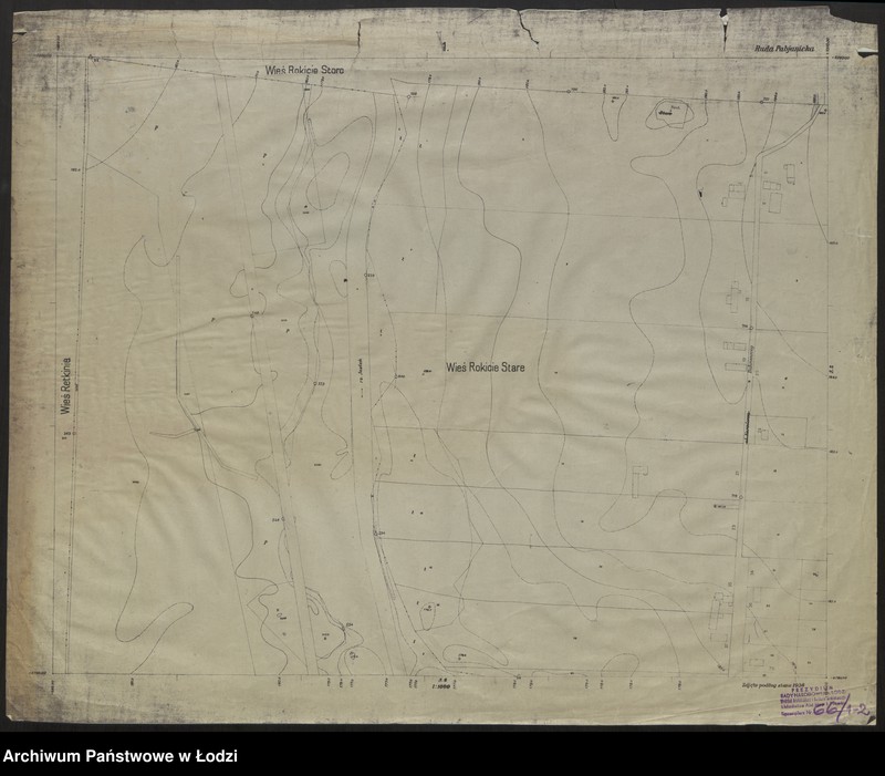 Obraz 2 z jednostki "Plan miasta Rudy Pabianickiej Sekcja 1"