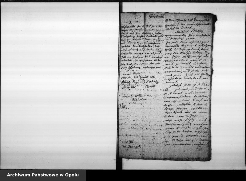 Obraz 10 z jednostki "Acta von Anziehung der Schutz - Verordneten bei der Stadt Oppeln und deren Annahme betreffend"