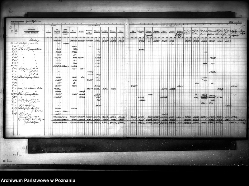 Obraz 12 z jednostki "Haupt- Ausgabetagebuch für das Rechnungsjahr 1939"