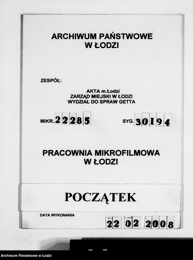 Obraz 1 z jednostki "Rüstungsinspektion des Wehrkreises XXI Abt.Verwaltung.[Korespondencja w sprawie przydziału żelaza]"