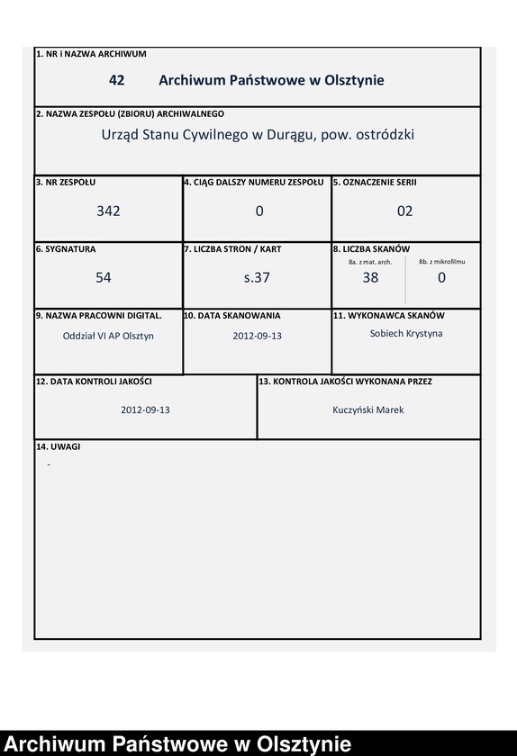 image.from.unit.number "Heiraths-Neben-Register Nr 1 - 18"