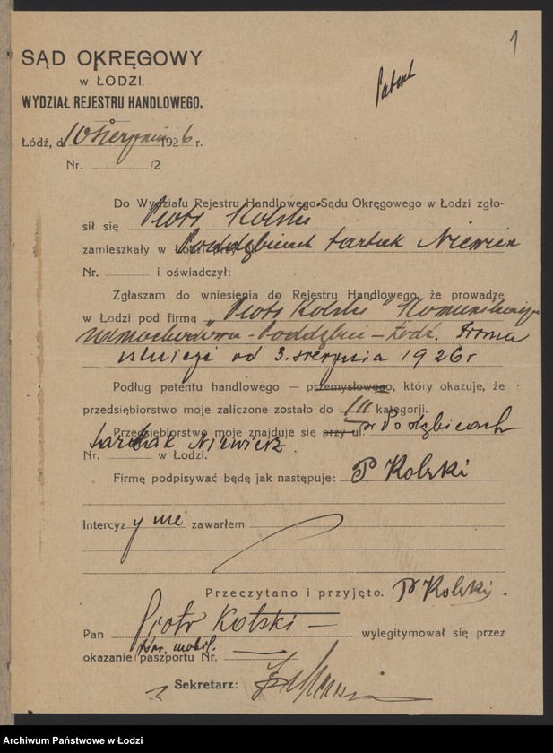 Obraz 3 z jednostki "Piotr Kolski – komunikacja samochodowa"