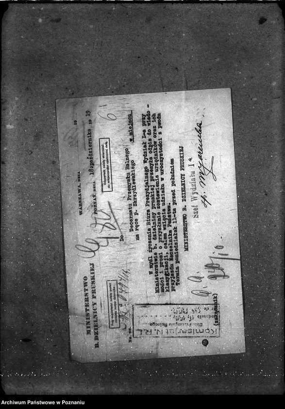 Obraz 11 z jednostki "Korespondencja Kom. Nacz. Rady Ludowej"