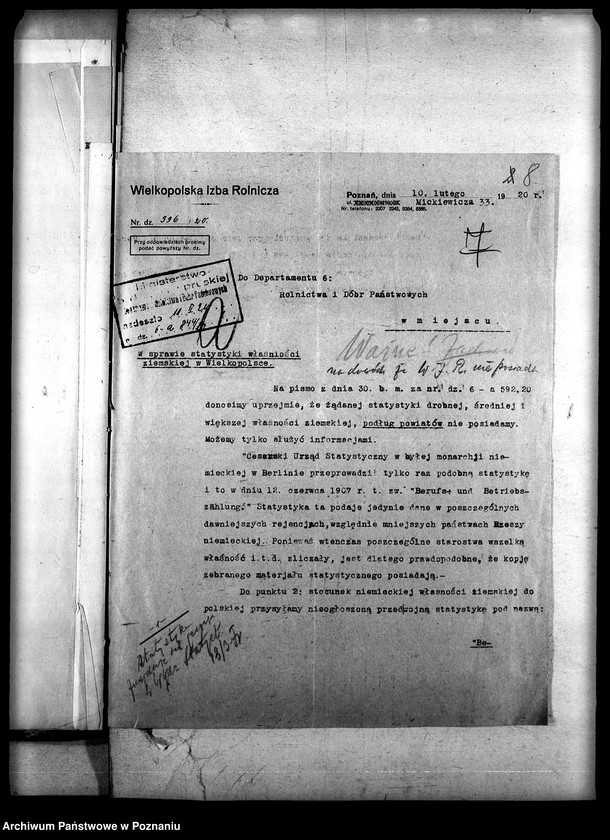 Obraz 12 z jednostki "Statystyka własności ziemskiej"