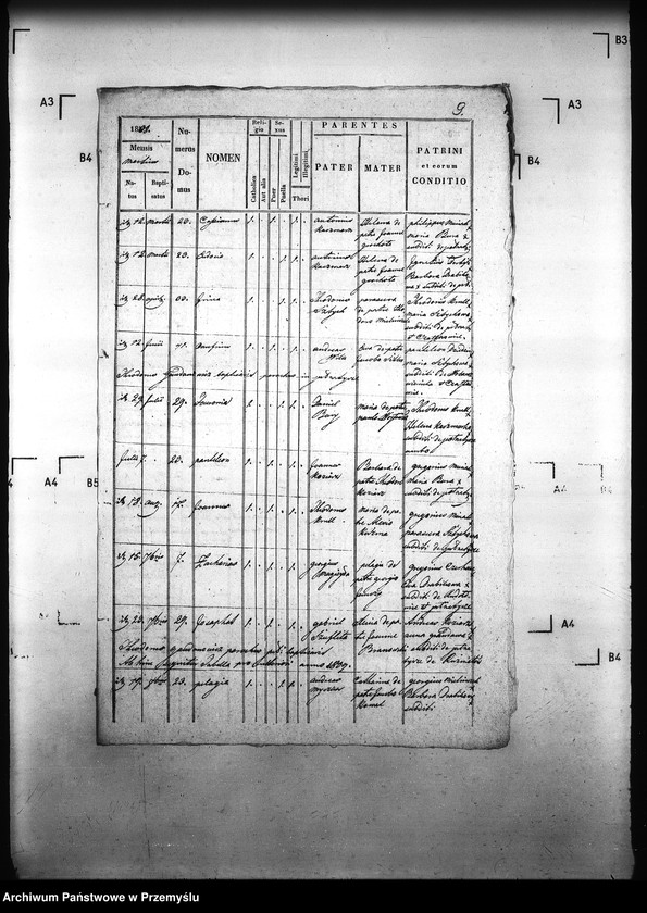 image.from.unit.number "[Kopie ksiąg metrykalnych parafii Pełniatycze z filiami Cząstkowice, Czelatyce, Roźwienica, Rożniatów, Rudołowice, Wola Roźwienicka (dekanat Pruchnik)]"