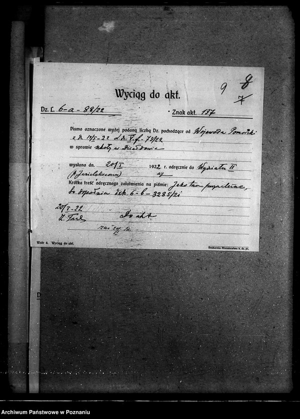 image.from.unit.number "Sprawy szczegółowo-- administracyjne Pisma niewłaściwie skierowane"