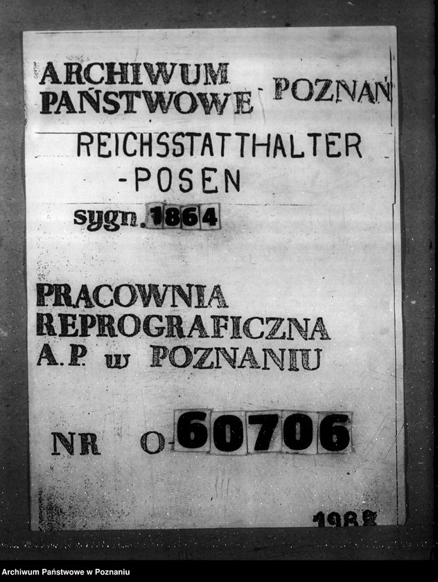 Obraz 1 z jednostki "Verordnung über die Einführung des Gesetzes über die Vereinheitlichung des Gesundheitswesens in den eingegliederten Ostgebieten."
