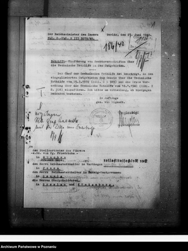 Obraz 5 z jednostki "Einführung des Gesetzes über die rechnische Nothilfe"