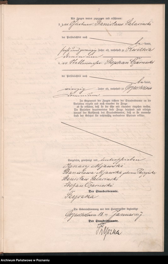 Obraz 5 z jednostki "Księga małżeństw"