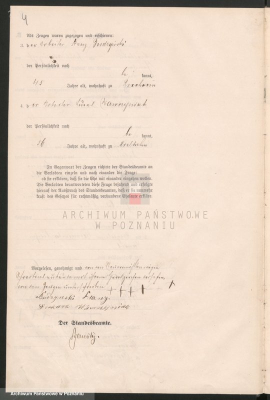 Obraz 7 z jednostki "Księga małżeństw"