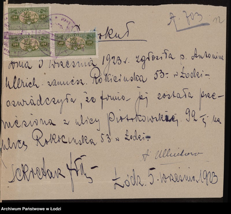 Obraz 14 z jednostki "Antonina Ullrich- sprzedaż towarów kolonialnych"