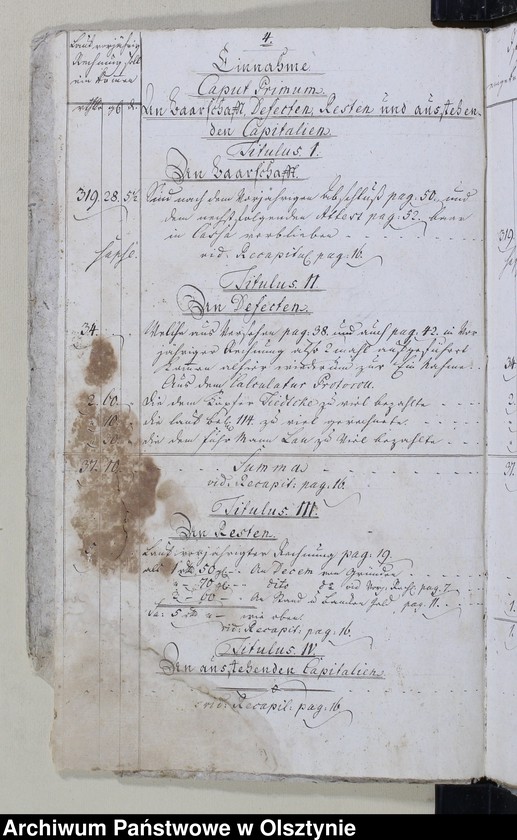 image.from.unit.number "Kirchen-Rechnung über Einnahme und Ausgabe"