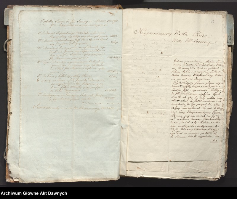 image.from.unit.number "Korespondencja króla Stanisława Augusta (z Grodna i Petersburga) z różnymi osobami; korespondencja zawiera w większości prośby - jak wyżej."