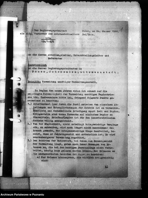 Obraz 6 z jednostki "Zarządzenia w sprawach personalnych"