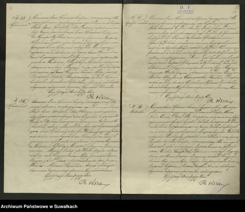 Obraz 12 z jednostki "Duplikat aktów stanu cywilnego rodzonych, zaślubionych i zmarłych z 1914 roku w parafii Krasnopol"