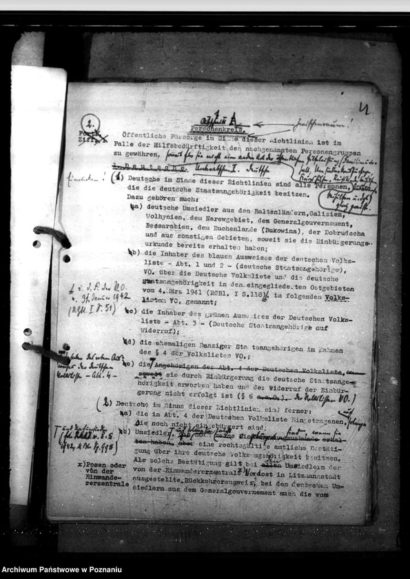 Obraz 8 z jednostki "Vorläufige Handhabung der öffentlichen Fürsorge"