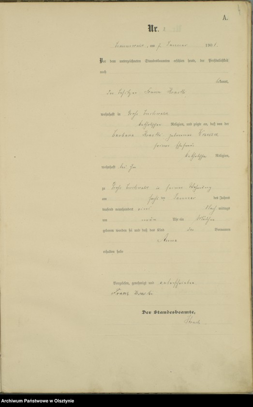 image.from.unit.number "Geburts-Haupt-Register Nr 1 - 72"