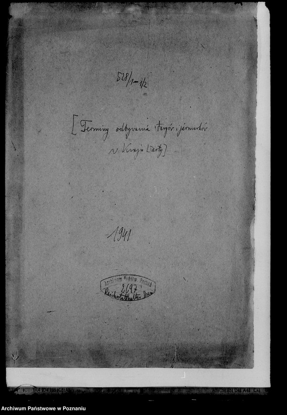 Obraz 4 z jednostki "Terminy odbywania targów i jarmarków w Kraju Warty"