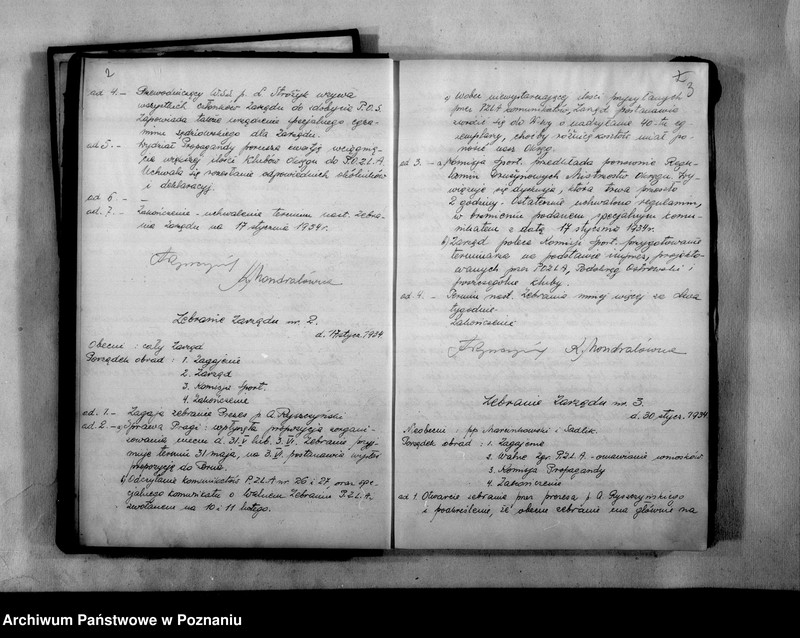 Obraz 5 z jednostki "Protokolarz zebrań zarządu"