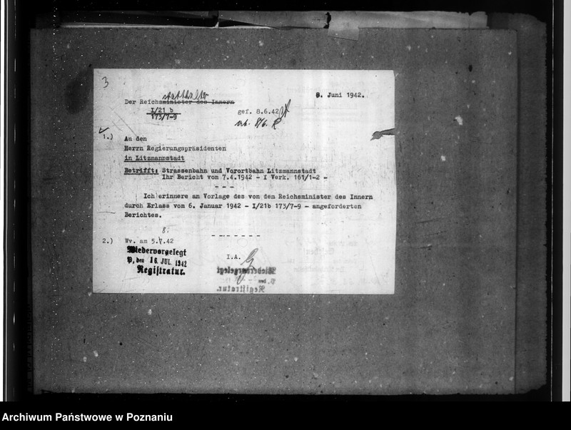 Obraz 7 z jednostki "Vororthahn und Strassenbahn - Litzmannstadt (Łódź)"