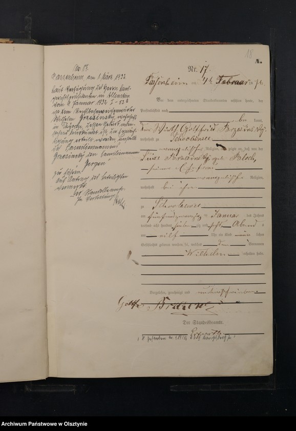 image.from.unit.number "Geburts-Haupt-Register Nr 1 - 219"