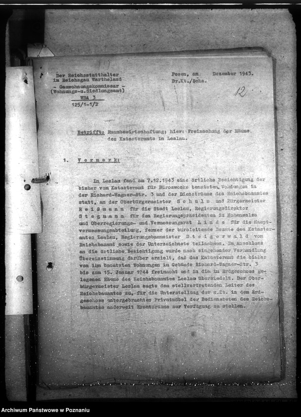 Obraz 17 z jednostki "Verwaltungsangelegenheiten der Abteilung VII A."